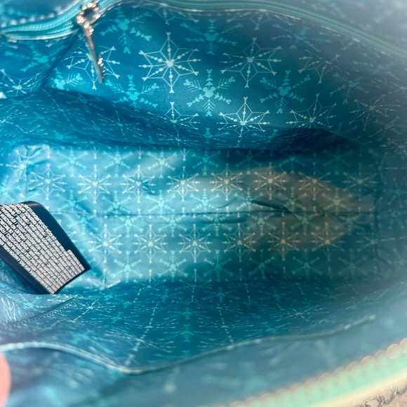 NWT. Loungefly Disney Holiday Christmas winter Sensational Six Crossbody Bag. - Picture 10 of 12